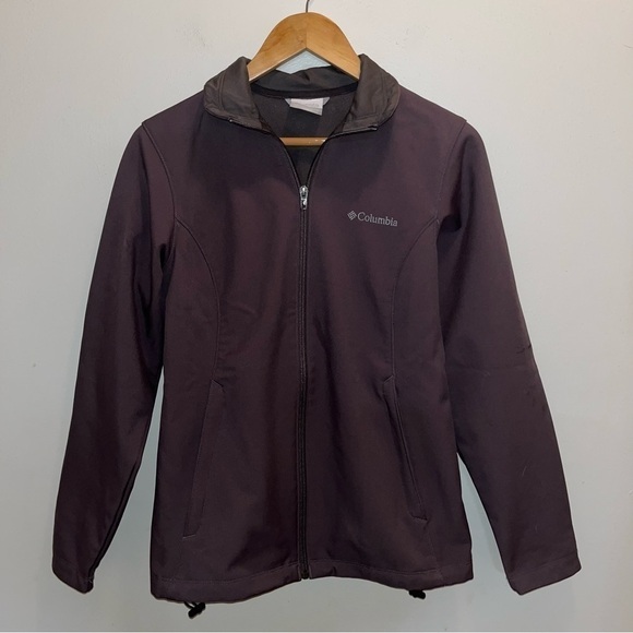 Columbia Soft Shell Zip Up Jacket Women’s Size Small - Picture 1 of 11